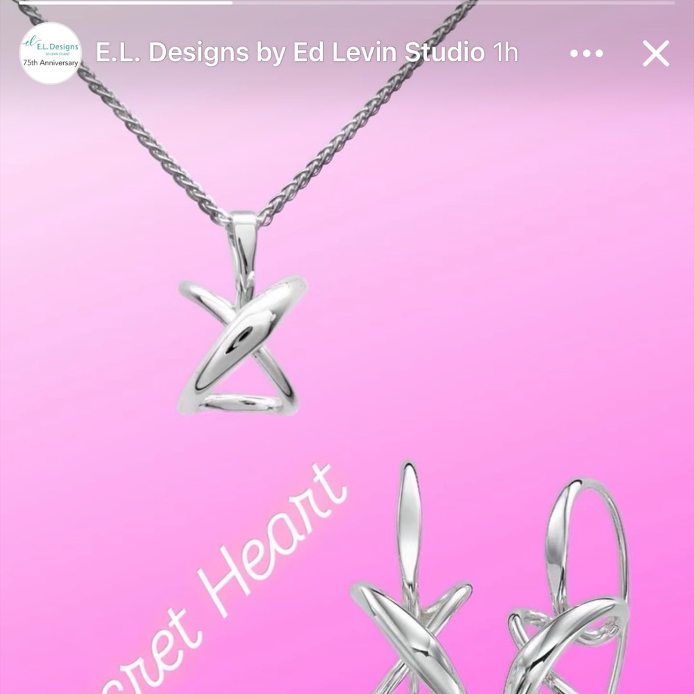 E.L. Designs Silver Necklace